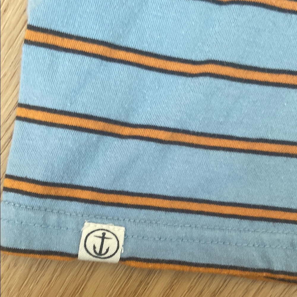 Captain Fin Blue Striped T-Shirt - Picture 3 of 4